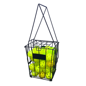 Chariot de rangement portable pour balles de pickleball et de tennis, avec ramasseur de balles et panier - Product Image 6