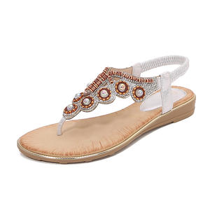Tendance mode printemps/été : Sandales femme en cuir véritable à bout ouvert avec lanières et semelle durable, imprimés animaliers - Product Image 2