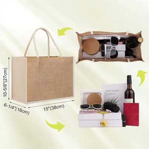 Bolsas de Yute Personalizadas al por Mayor para Regalos, Compras y Mujeres, con Logotipo - Product Image 4