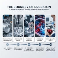 Services d'usinage CNC 5 axes pour pièces industrielles en laiton, aluminium et acier, avec capacités d'usinage de pointe, de Guangdong DongGuan