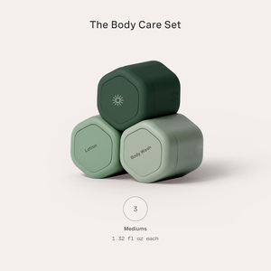 Plastic Double Magnetic Travel Container for Skincare Set with 3 Small Capsules-Eco-Friendly & Durable Space-Saving - Product Image 2
