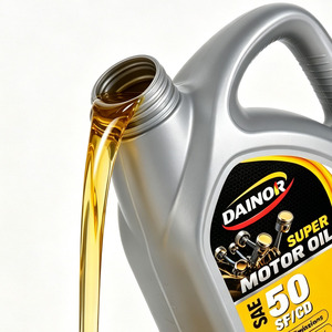 Huile moteur SAE50 pour voitures, camions et motos, <span class=keywords><strong>5L</strong></span>, CD/SF, vente en gros d'usine, étiquette personnalisée - Product Image 1