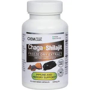 Tinh khiết Himalaya shilajit chiết xuất bột FULVIC acid shilajit Tablet 85 khoáng chất tăng cường sức mạnh nam Chaga shilajit viên nang