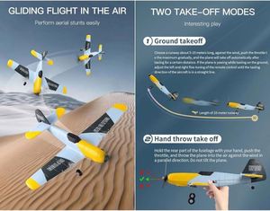 Nuevo Avión de Control Remoto de 2.4GHZ, <span class=keywords><strong>BF</strong></span> <span class=keywords><strong>109</strong></span> EPP, Avión de Combate RC, Juguete de Espuma RTF, Modelo de Avión Planeador - Product Image 5