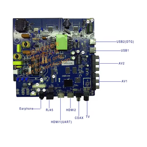 Carte mère de téléviseur intelligent Asia GreatView 55 <span class=keywords><strong>pouces</strong></span> 4K FHD LED pour hôtel avec taux de rafraîchissement de <span class=keywords><strong>100</strong></span> <span class=keywords><strong>Hz</strong></span> et prise en charge de l'écran large - Product Image 3
