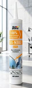 Scellant en silicone pour verre Defore, haute résistance aux intempéries, adhésif à durcissement neutre pour la construction - Product Image 6