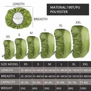 Funda Impermeable para Mochila, Colorida, para Exteriores, con Logotipo Personalizado, Venta al Por Mayor - Product Image 2