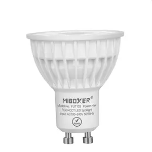 Miboxer FUT103 GU10 RGB CCT led proyector lámpara de techo de led de color cambiante bombilla de luz
