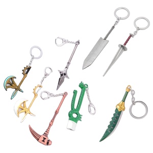 Llavero con Mini Espada de Aleación de 8-12 cm con Diseño de los <span class=keywords><strong>Siete</strong></span> <span class=keywords><strong>Pecados</strong></span> <span class=keywords><strong>Capitales</strong></span> del <span class=keywords><strong>Anime</strong></span>, para los Fans del <span class=keywords><strong>Anime</strong></span>, como Regalo - Product Image 1
