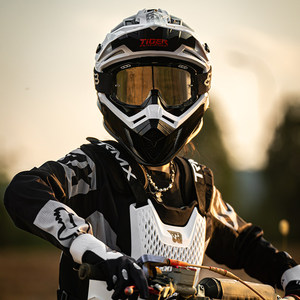 <span class=keywords><strong>Casque</strong></span> intégral de style TR homologué DOT pour hommes et femmes, motocross, enduro, VTT, course - Product Image 2