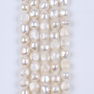 Perlas de Agua Dulce Barrocas de Color Morado Claro, 11-12 mm, Fuerte Brillo, Naturales, para Manualidades, Cuentas Sueltas, Color Blanco, Accesorios de Joyería - Product Image 1