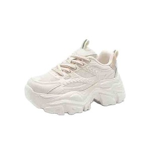 Venta al por mayor de fábrica: Zapatillas deportivas casuales de mujer con suela gruesa, transpirables, cómodas, de malla, estilo nuevo 2026, modernas y a la moda. - Product Image 5