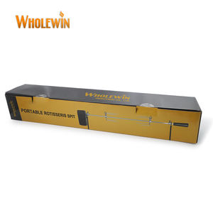 Kit de rôtissoire universel Kit de rôtissoire BBQ Kit de rôtissoire électrique pour esprit pour grillades pour camping en plein air - Product Image 4