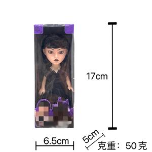 Muñeca de la Familia Addams al por Mayor, Vestido Negro Gótico, Uniforme Escolar Addams, Muñeca de Wednesday Addams - Product Image 5