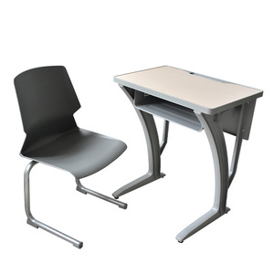 Conjunto de Silla y Escritorio para Estudiantes Mingzhong, Estilo Moderno y Minimalista, Muebles para Aula Escolar, Material de Tablero, Nuevo Modelo - Product Image 3