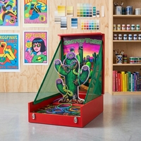 Jeu de lancer de sacs de fèves de carnaval écologique, pliable, avec armoire en bois, personnalisable en couleur et logo, pour foire