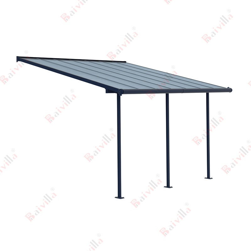 UV Résident Polycarbonate Toit Véranda Auvent Auvent En Plein Air Étanche