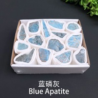 Vente en gros de coffret cadeau en pierre de guérison en cristal brut fait à la main poli sur le thème de l'amour
