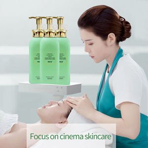 Private Label Luxury Organic Niacinamide Centella Asiatica Gentle Deep Cleansing Lotion Facial Care Products Cream Skin Care Set