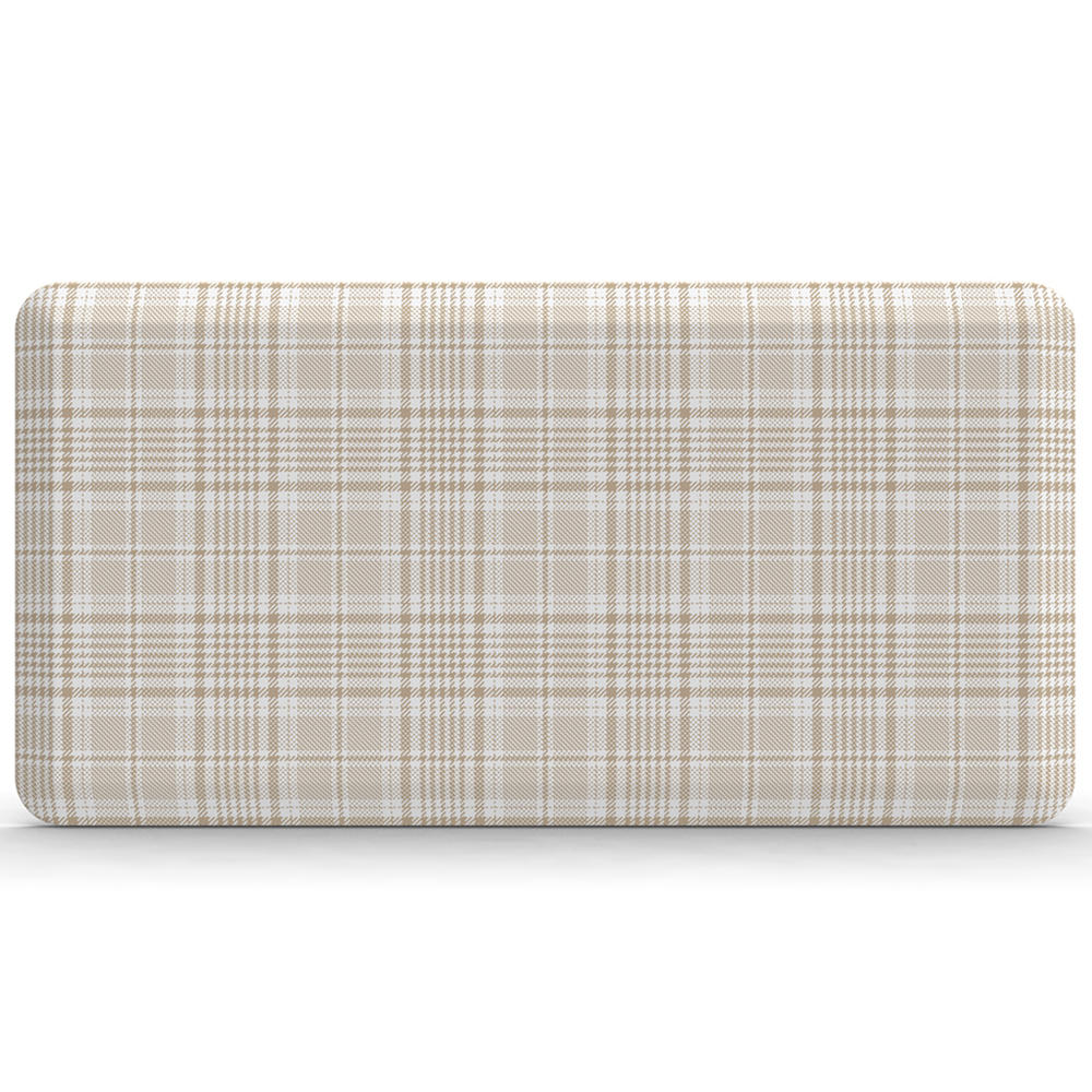 Beige à carreaux