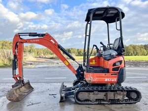 Kubota รถขุดดินขนาดเล็กรถขุดตีนตะขาบ1.6ton ไฮดรอลิกญี่ปุ่นของแท้ U17-3a ใช้แล้ว - Product Image 2
