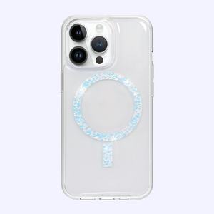 Shenzhen Hot Sale Manufacture Special Shinning Glitter Magnetic PC TPU Mobile Phone Case for Iphone 15 14 Pro Max - Product Image 1