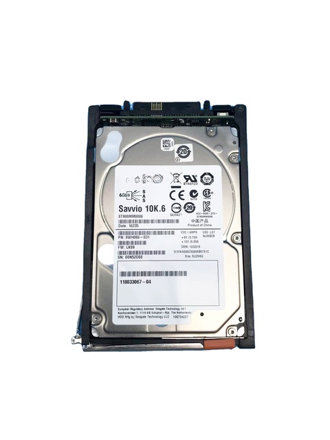 900GB 10000RPM SAS 6Gb/s 2.5-inch 64MB Cache Enterprise Hard Drive ST900MM0006