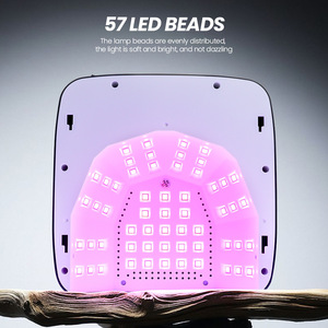 <span class=keywords><strong>Lampe</strong></span> à ongles rechargeable de luxe avec strass SUN S50 MAX, lumière rouge, sans cordon, sécheuse à ongles UV LED sans fil avec capteur automatique intelligent - Product Image 2