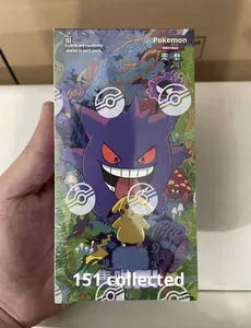 Boîte scellée Bestseller Pocket Monsters Original 151 Pack de cartes surprise Volume 3 Collection de cartes à échanger - Product Image 1