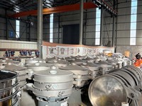 Hocheffizientes Edelstahl-Rotationsvibrationssieb Vibro-Siebmaschine für Reis, Erz, Chemikalien und Bauindustrie