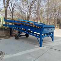 Rampe de chargement mobile pour camions et chariots élévateurs, plateforme de chargement et de déchargement électrique 8T 10T 12T 15T pour usines de fabrication