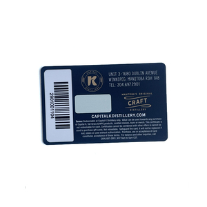 Tùy chỉnh PVC giấy chứng nhận tính xác thực thẻ nhựa bảo hành thẻ offest in thẻ từ với giấy tùy chỉnh chủ và cap - Product Image 5