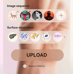 1,85-inch E-Badge Elektronische badge High-Definition dynamisch display Pin Slimme draagbare apparaten Nieuw digitaal cadeau Touchscreen - Product Image 4