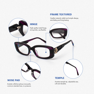 Montures de <span class=keywords><strong>lunettes</strong></span> écologiques en plastique noir épais <span class=keywords><strong>Lunettes</strong></span> françaises Marques Italie Design Ce Eyewear - Product Image 6