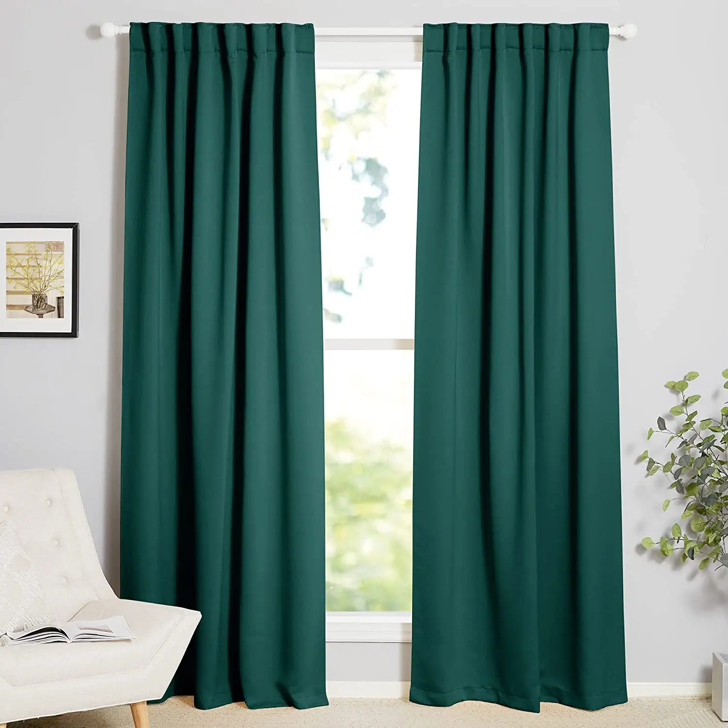 Modern Blackout Printed Curtain Living Room Bedroom Home Decoration Polyester Window Curtains for the Living Room