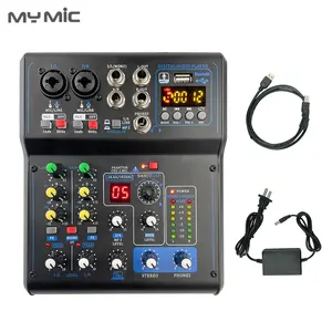 MG6 Professional USB Digital Sound DJ-Controller/Audio-Konsole Mixer-Schnitts telle Studio ausrüstung 6 Kanäle für die Aufnahme von Gesang