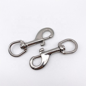 90mm Edelstahl 316 Outdoor Carabi ner Drehbarer Sicherheits feder kletter haken - Product Image 5