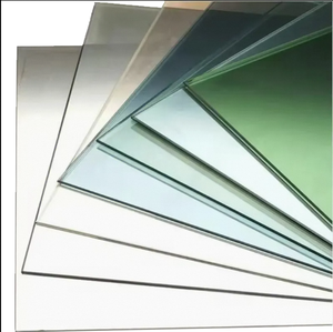 Dosseret mural personnalisé en verre bleu trempé givré de 6mm <span class=keywords><strong>protection</strong></span> contre la rupture table basse en verre blanc trempé - Product Image 6