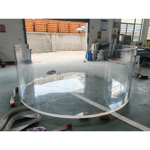 カスタム屋外透明アクリル大型水槽　活魚養殖タンク　丸型水槽 - Product Image 2