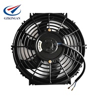 Ventilateur de radiateur électrique universel pour voiture, 10 pouces, 12V 24V, 80W, pour mini-camionnette/mini-bus léger