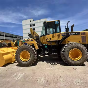 Máquina de movimiento de tierras usada Komatsu 380 marca superior Komatsu Wa380 cargadora de ruedas usada cargadora frontal japonesa en stock - Product Image 3
