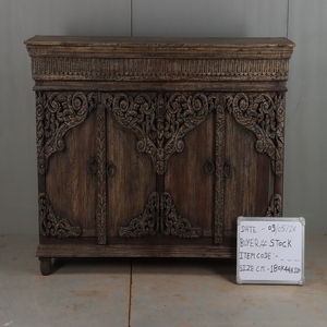 Luxury Solid Wood <b>Cabinet</b> Organizer with Doors and Shelves Durable Home <b>Storage</b> Furniture for Dining Room Living Room & <b>Bedroom</b> - Product Image 2