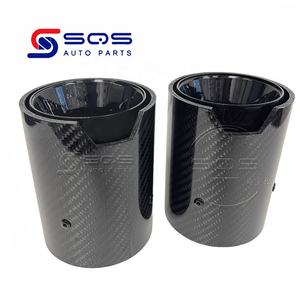 Embout d'échappement en fibre de carbone de haute qualité SQS pour <span class=keywords><strong>BMW</strong></span> M2 M3 M4 M5 M6 M135i M235i M140i M240i M335i M340i <span class=keywords><strong>M435i</strong></span> - Product Image 3