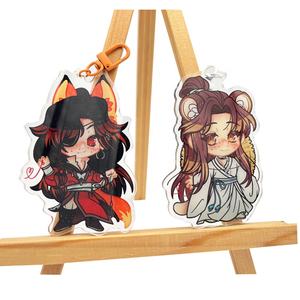 Gantungan kunci akrilik gantungan kunci promosi cetak kustom gantungan kunci Hualian gantungan kunci Anime epoksi akrilik jimat gantungan kunci akrilik - Product Image 1