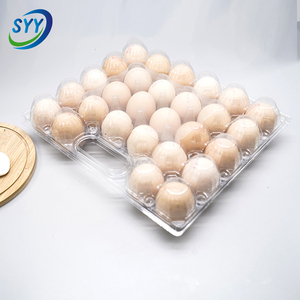 28 lỗ thân thiện với môi Pet nhựa cầm tay khay trứng và hộp số lượng lớn giá rẻ Nhựa Giữ trứng cho công nghiệp và thực phẩm sử dụng - Product Image 1