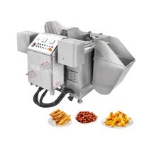 Équipement de friture entièrement automatique, friteuse industrielle, contrôle précis de la température, friteuse pour pakora, corn dog, saucisses, poisson et frites