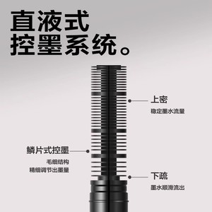 Deli SF855 Exercise Pen 0.5mm Quick-Drying Black Gel Pen For General Use - Product Image 4