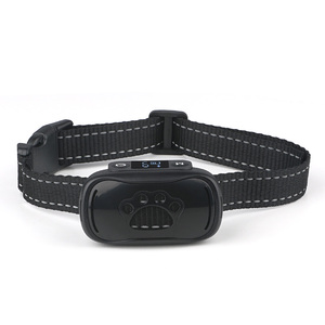 Collar antiladridos activado por voz recargable más nuevo, descarga eléctrica y control de ladridos por vibración para perros - Product Image 1