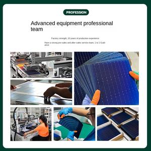 HAOMAN All Black Silicio monocristalino <span class=keywords><strong>SolarCell</strong></span> 182*182mm Clase A 23,4-23.5% Oblea de silicio fotovoltaica de alta eficiencia - Product Image 4