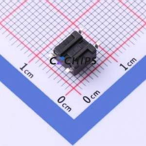 TS-1102SD-B-C-B Tactile Switch SMD-4P,6x6mm Switch ( Operating Force: 1.6N )( Switch Length: 6mm )( Switch Width: 6mm ) - Product Image 2